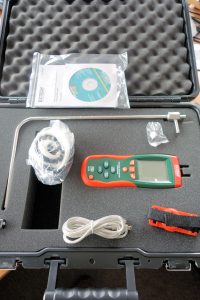 Extech HD350 Manometer and Pitot Tube Kit in Case
