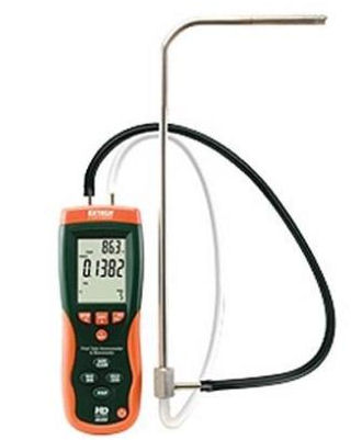 Extech HD350 Manometer and Pitot Tube Kit