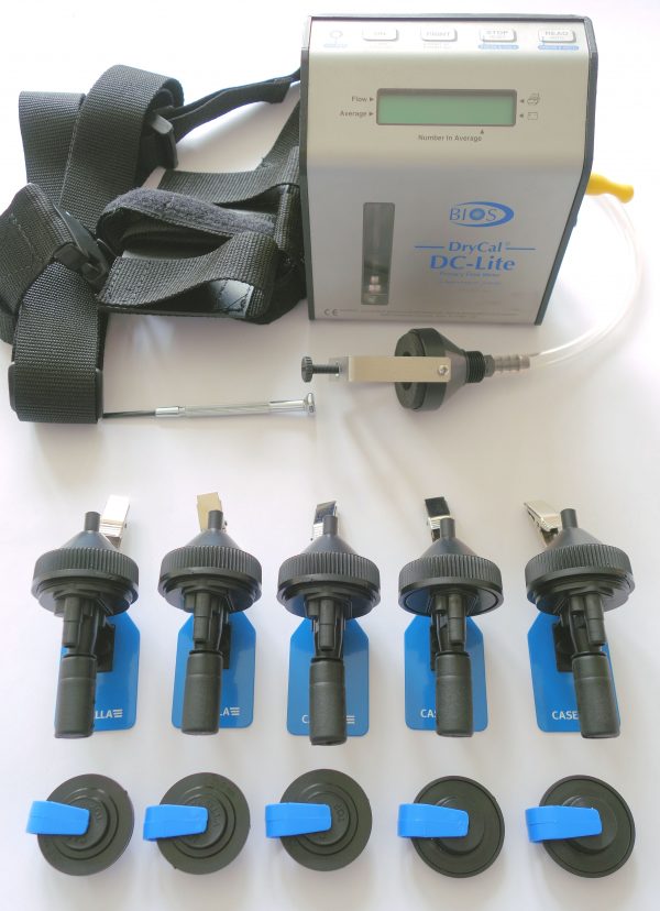 IOM Respirable Dust Sampling Heads for Hire with Calibrator
