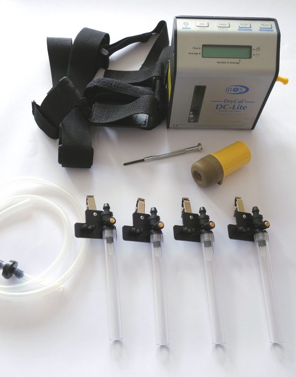 Low Flow (Carbon Tube) Sampling Head Kit for Hire with Calibrator